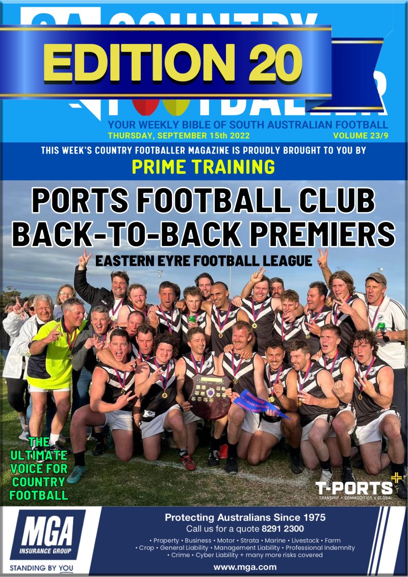 The SA Country Footballer Magazine – The South Australian Footballer